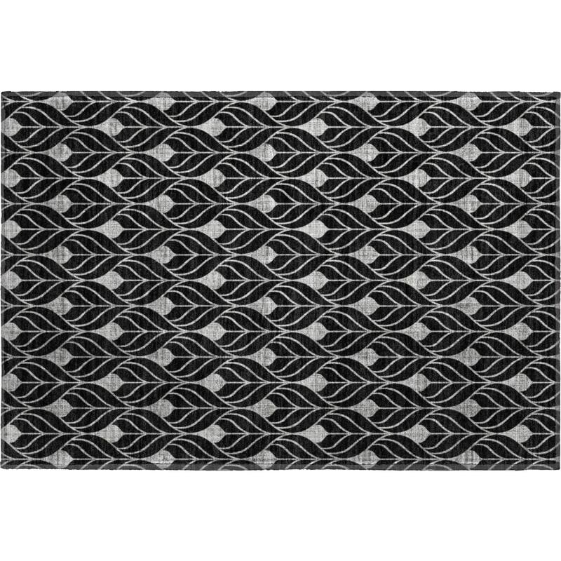 Premium Washable Super Soft Geo Teardrop Mayfield Rug
