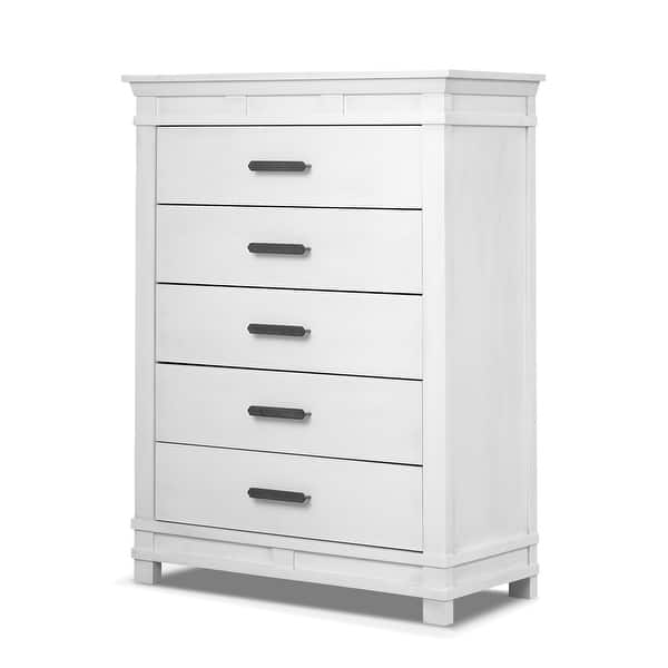 slide 2 of 4, Brookfield 5 Drawer Chest White