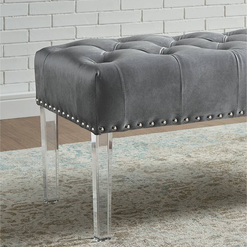 Vanity Bench Leisure Bench Elegant End of Bed Bench Makeup Stool