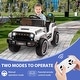 preview thumbnail 18 of 31, 12V Kids Ride On Truck Car, Parent Remote Control, Twin 35W Motors, 3 Speeds, LED Lights, Music & Horn, Electric Vehicles Toy