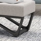 preview thumbnail 13 of 28, Ursa Contemporary Fabric Ottoman Bench by Christopher Knight Home