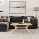 preview thumbnail 13 of 35, Plank and Beam Verso Rectangular Cross Leg Coffee Table - 40"