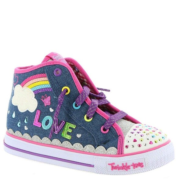 skechers twinkle toes denim