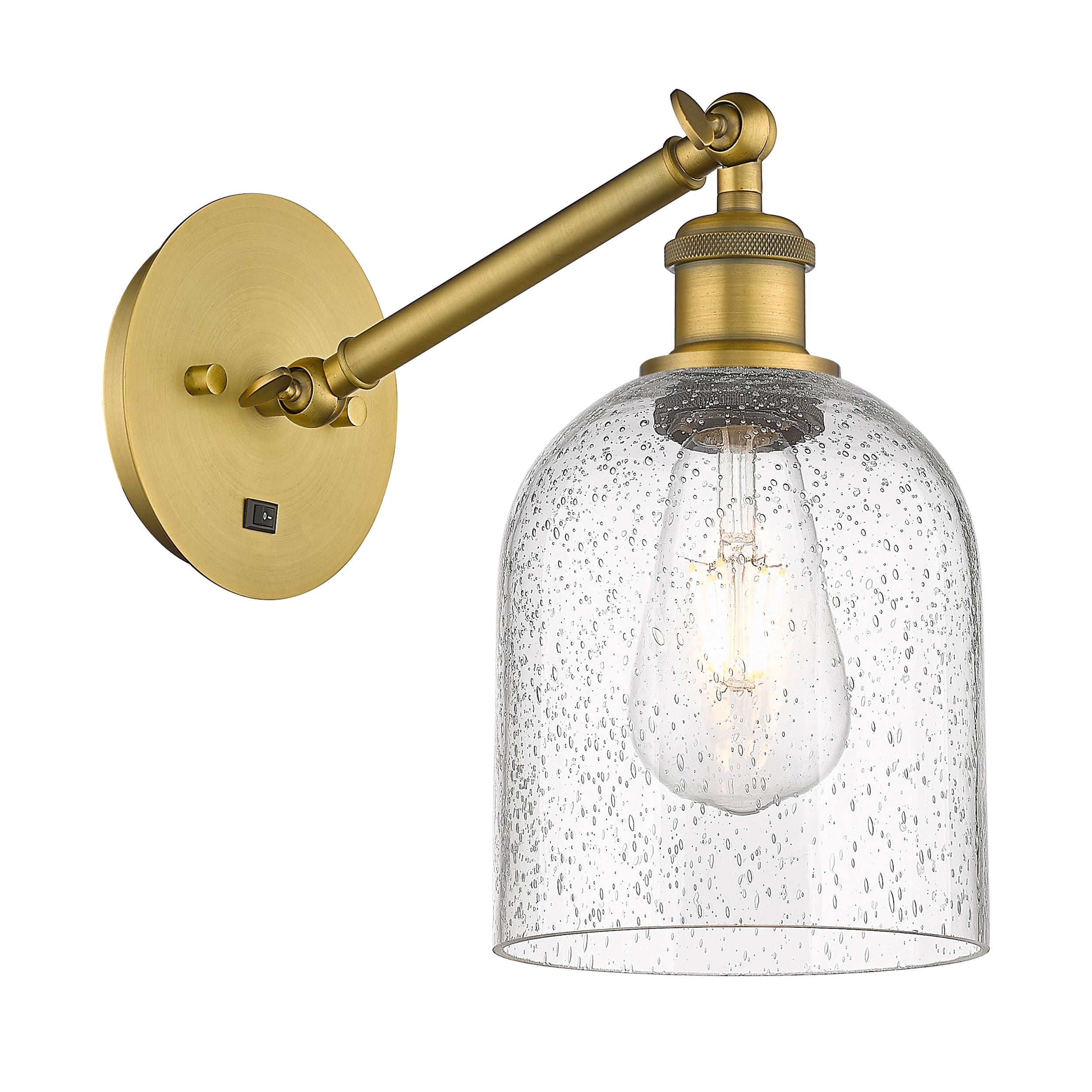 Option Brushed Brass / Seedy Shade