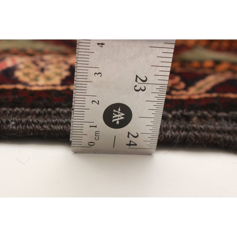 Teimani Orange Rug 3'2" x 4'10" - 3'2 x 4'10