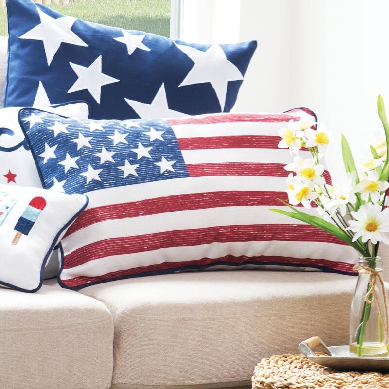 America The Beautiful Pillow