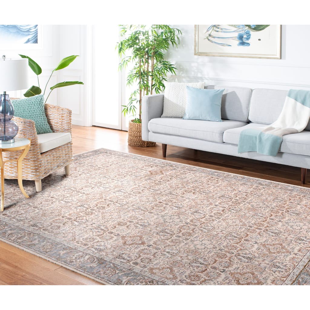 SAFAVIEH Harlow Slip Resistant Cari Oriental Rug