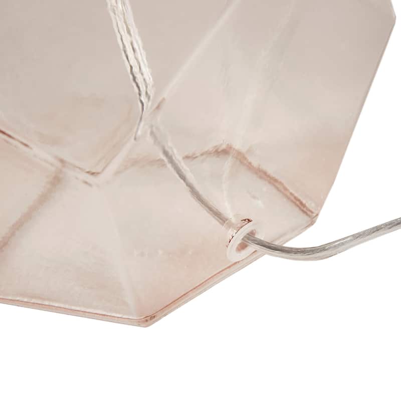 Bella Geometric Glass Table Lamp by 510 Design