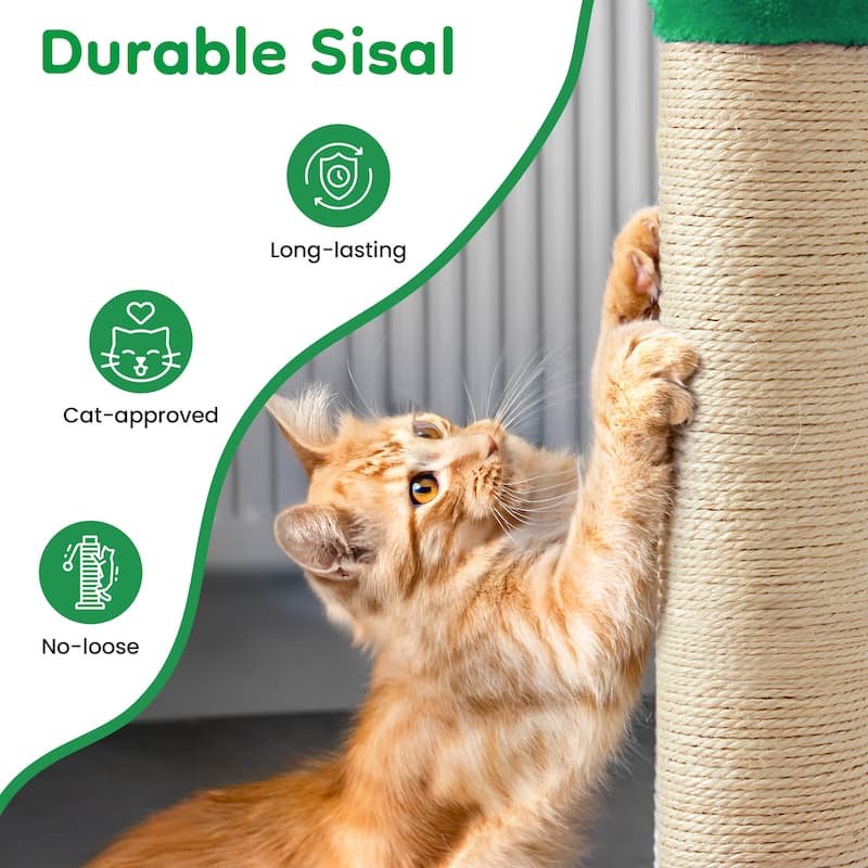 22" Monster-Shaped Cat Scratching Post