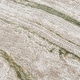 preview thumbnail 9 of 50, Hauteloom Liverpool Living Room, Bedroom Area Rug - Contemporary - Cream,Green - 7'10" x 10'