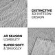 preview thumbnail 38 of 95, Superior Arctic Boho Jacquard Plush Fluffy Fleece Blanket