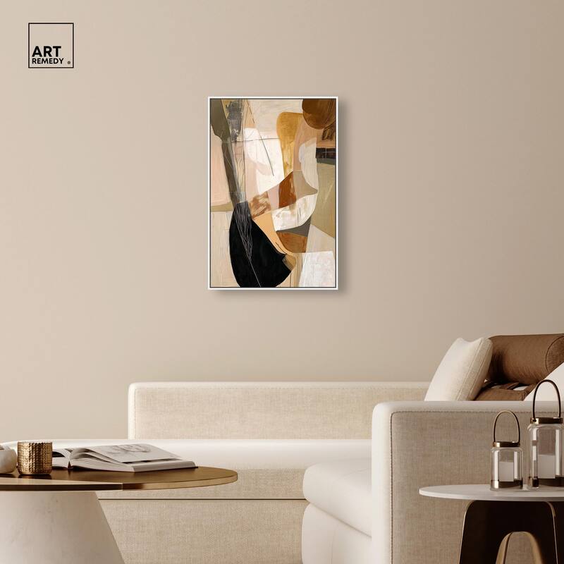 Tactile Depth II Canvas by Art Remedy