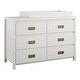 preview thumbnail 22 of 27, Little Seeds Monarch Hill Haven 6 Drawer Changing Dresser White