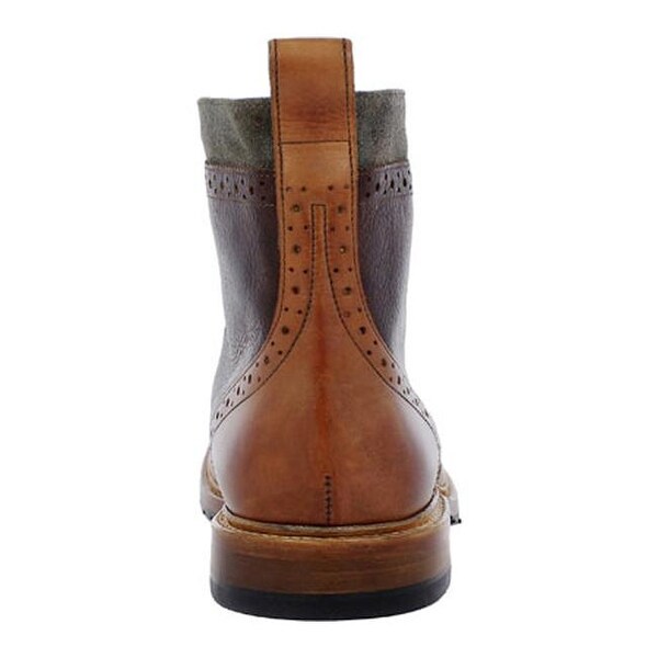 stacy adams wingtip lace boots