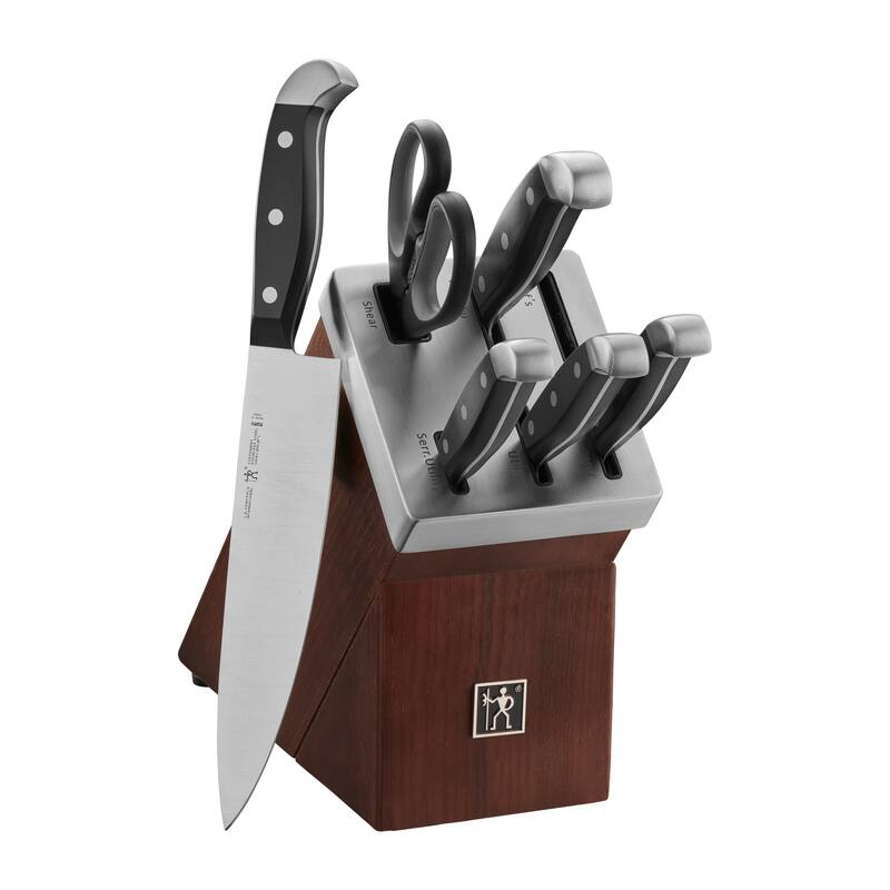 Henckels Statement 7-pc Self-Sharpening Knife Block Set - Stainless Steel - 7 Piece - 7-pc