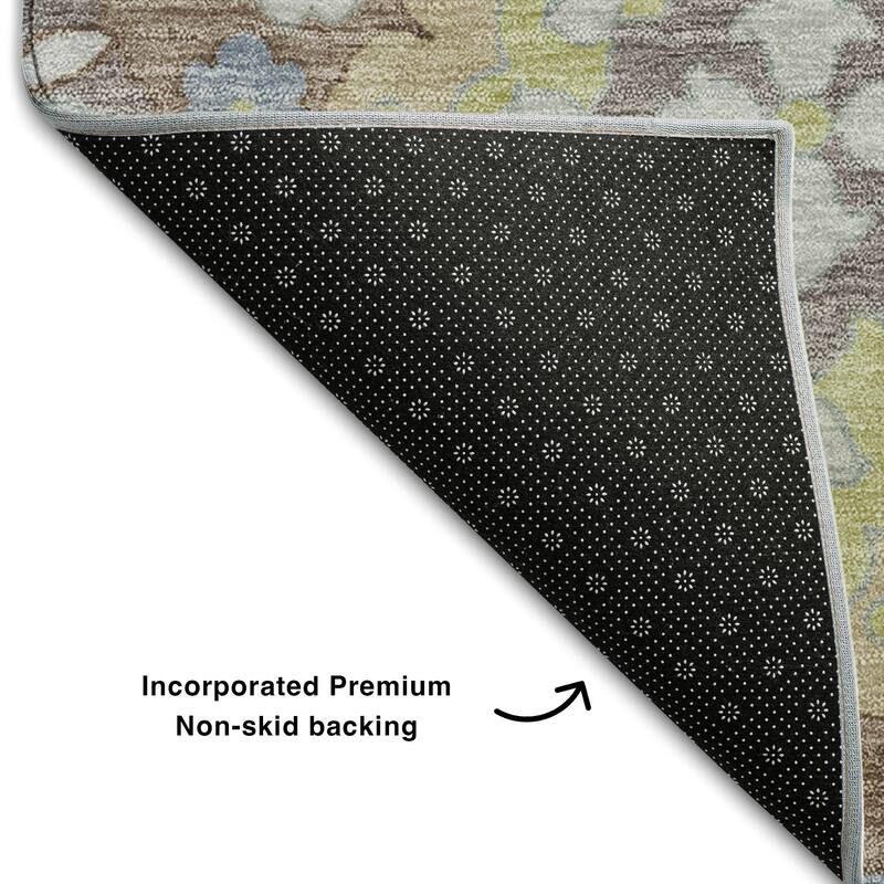 Premium Washable Super Soft Traditional Grace Mayfield Rug
