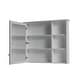 preview thumbnail 73 of 95, Modern Surface Mount Solid Wood Framed Medicine Cabinet With Mirror and Shelves