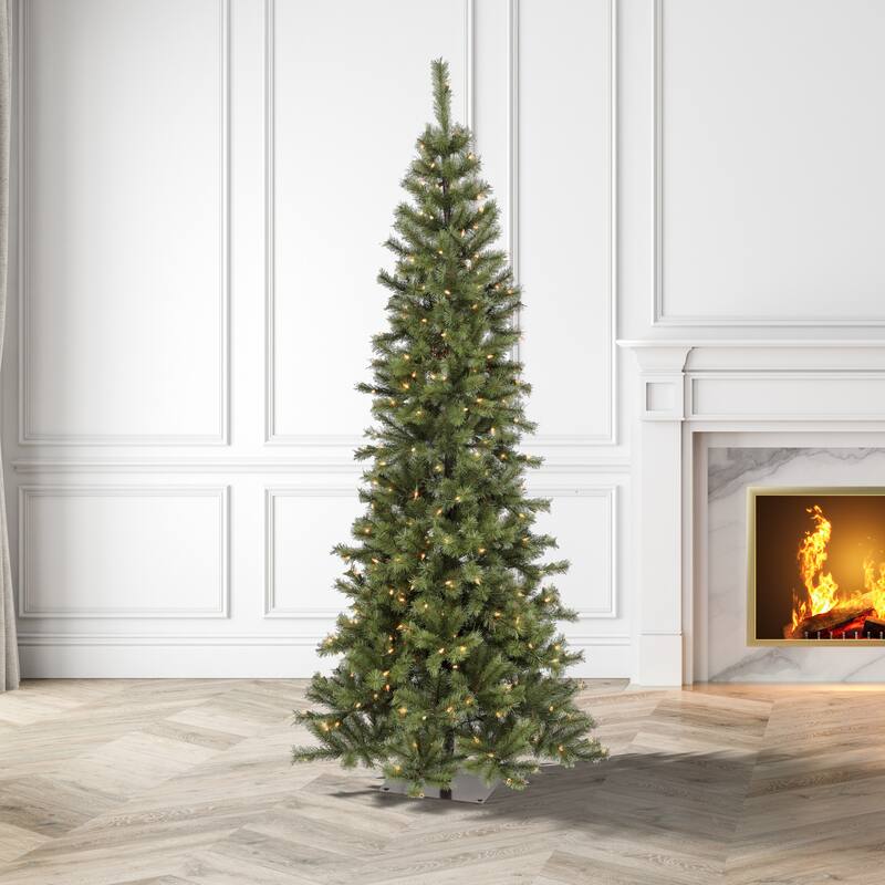 6' LED Asheville Alpine Tree, Clear Lights