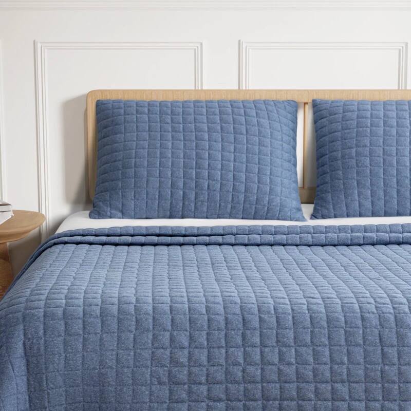 3-Piece Soft Jersey Knit Quilt Set