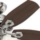 preview thumbnail 4 of 18, Hunter 42" Builder Ceiling Fan with LED Light Kit and Pull Chain