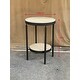 preview thumbnail 6 of 5, Uttermost 24113 Dauntless 19" Wide Metal Accent Table