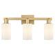 Option Brushed Brass / Matte White