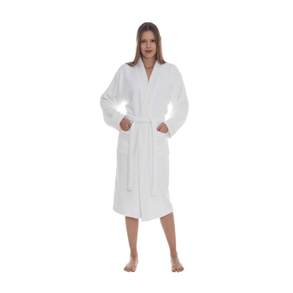 Ozan Premium Home Glitter Bathrobes Collection 100% Turkish Cotton Unisex Terry Cloth Bathrobe