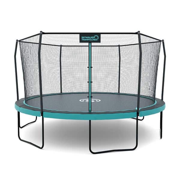 slide 2 of 3, Skywalker Trampolines Signature Series 15' Round Trampoline