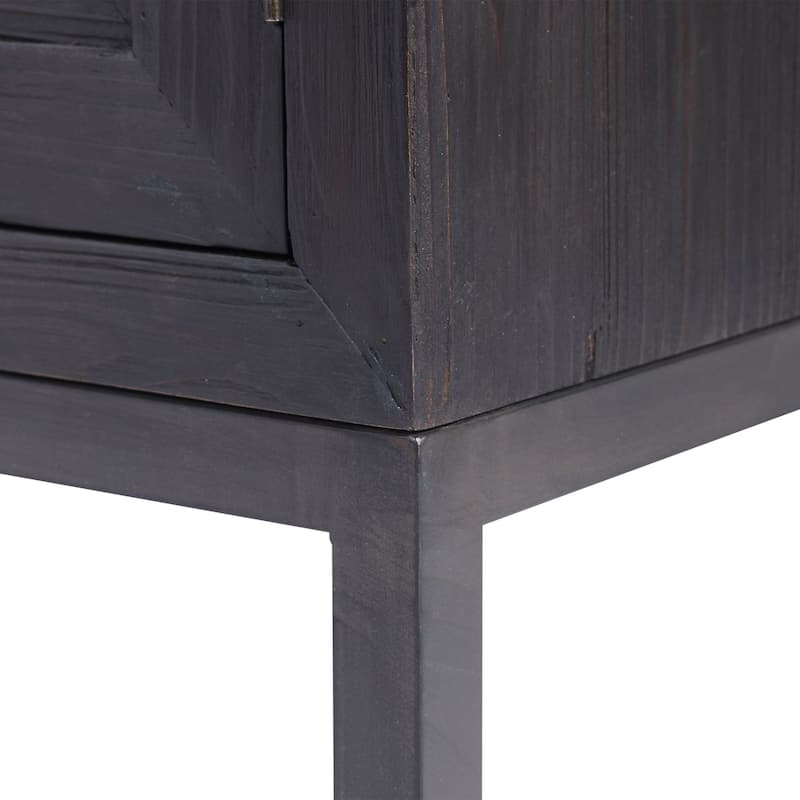 Uttermost Aiken 44" Wide Fir Accent Cabinet