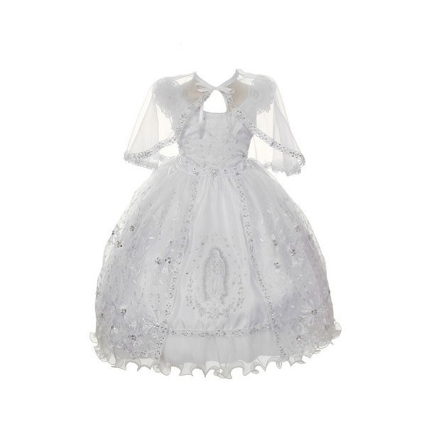 baptism white dress