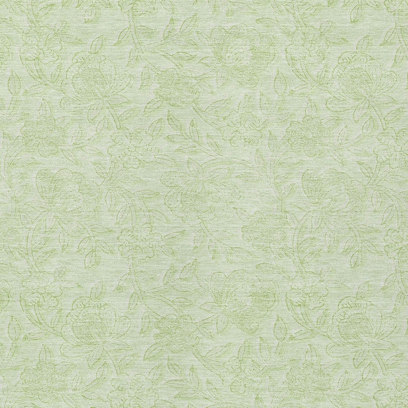 HomeRoots Floral Transitional Rectangle Outdoor Rug