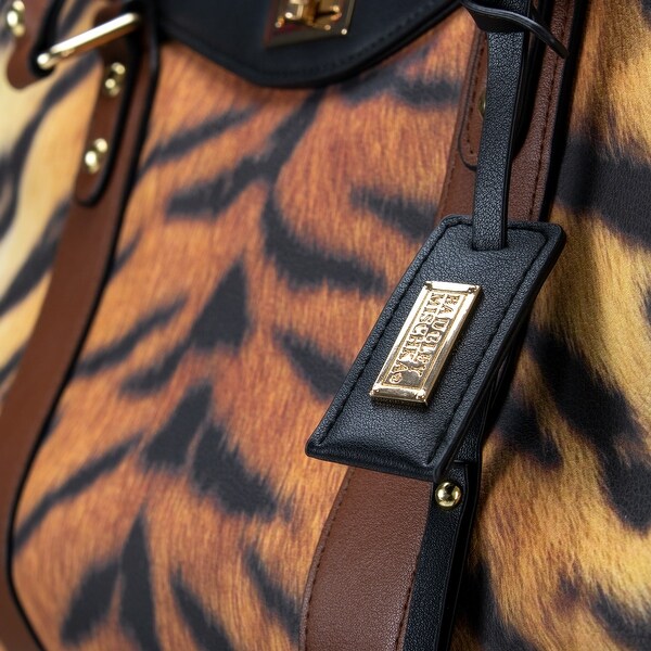Badgley Mischka Leopard Travel Tote 2024 favors