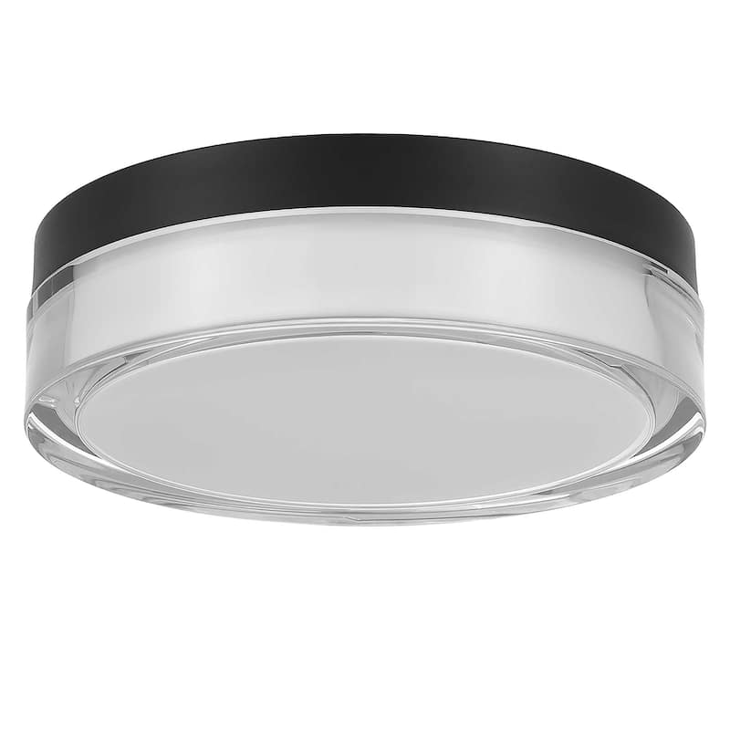 9 Inch LED Flush Mount Light Acrylic Diffuser Dimmable 1500 Lumens