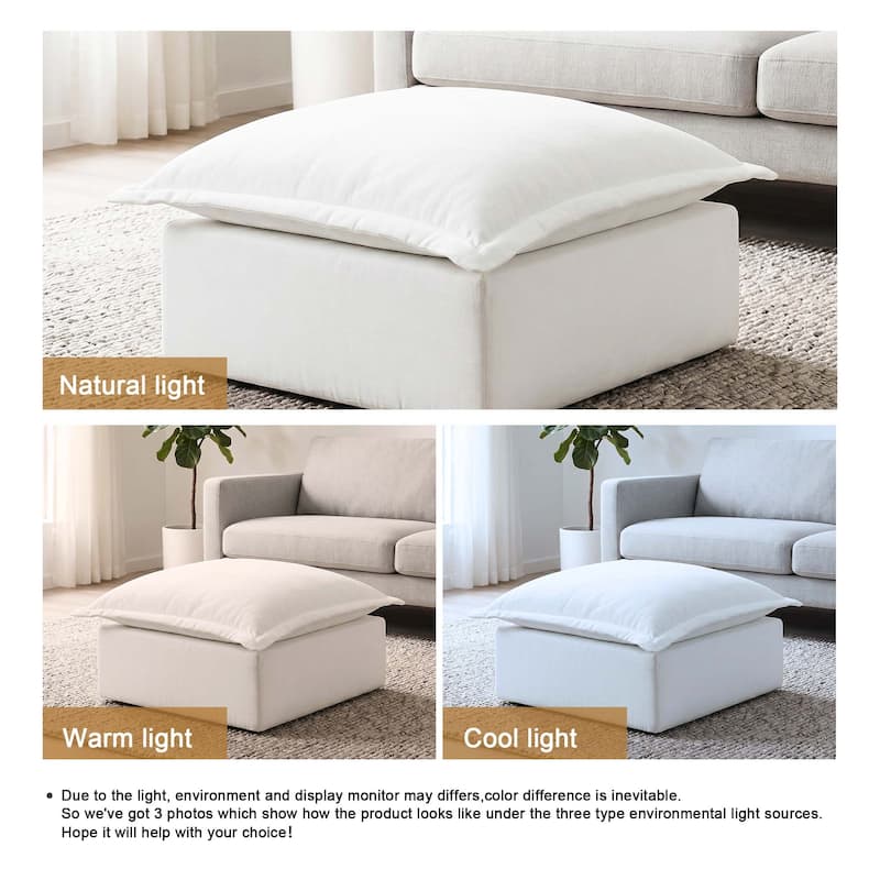 Comfy Cloud Couch Plush Modular Sectional Sofa For Living Room