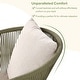 preview thumbnail 16 of 16, 7-Pieces Outdoor Dining Set with Chairs and Acacia Wood Tabletop, for Garden, Backyard, Patio
