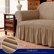preview thumbnail 9 of 40, Subrtex 1 Piece Armchair Slipcover Seersucker Skirt Stretch Spandex Furniture Protector