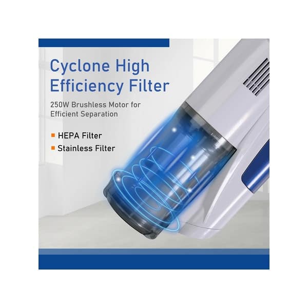 Nicebay Cordless 4In1 Lightweight Handheld Vacuum and Electric Broom