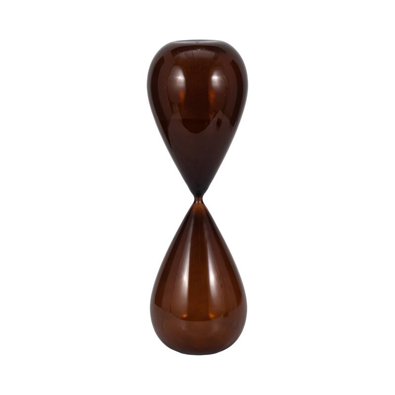 Contemporary Hourglass Sculpture for Home Decor - Stylish Decorative Object