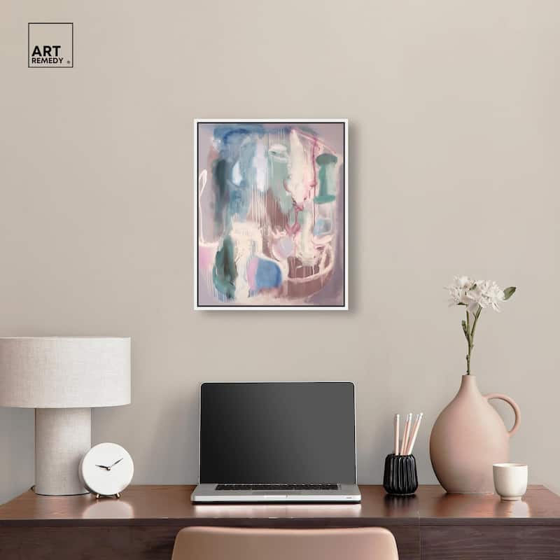 Silk and Satin I Canvas by Art Remedy