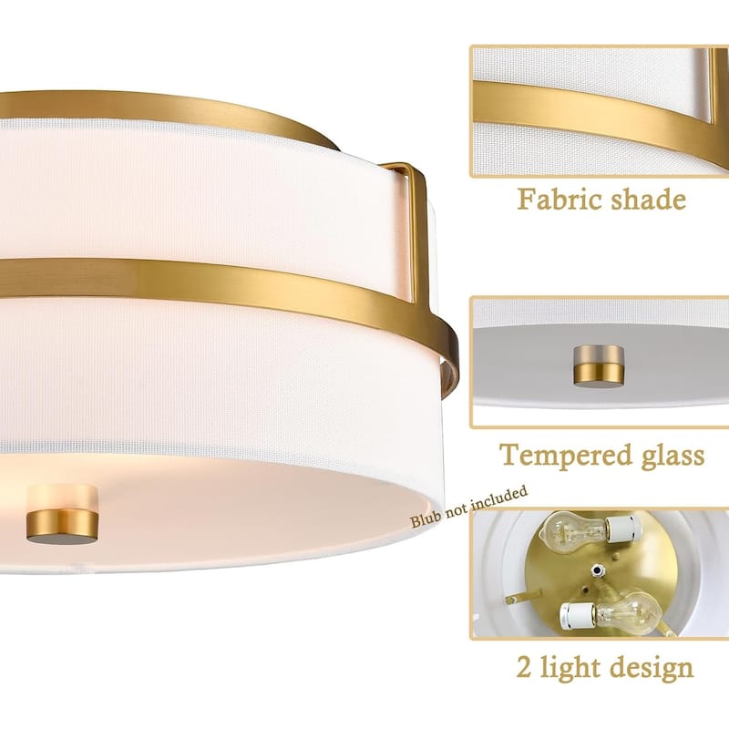 Vintage ceiling light gold proch light metal bedroom light