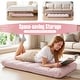 preview thumbnail 66 of 67, Costway Adjustable 14-Position Floor Chair Folding Lazy Gaming Sofa