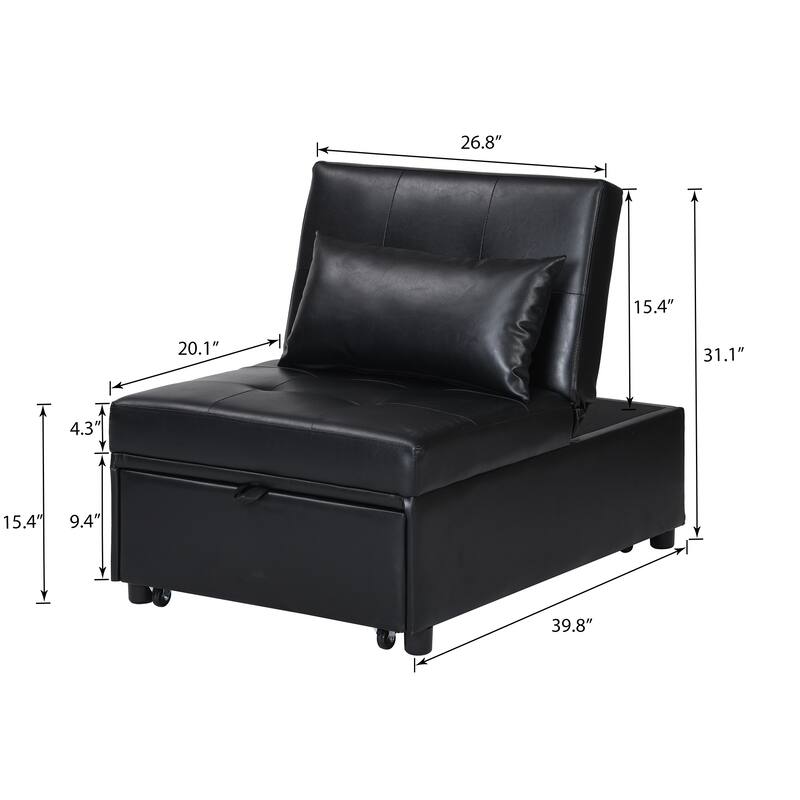 Folding Ottoman Comfortable choice, multiple functions, classic design, and cozy corners Sofa Bed