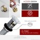 preview thumbnail 34 of 47, STYLISH Pop-Up Bathroom Sink Drain with Overflow (Set of Two)