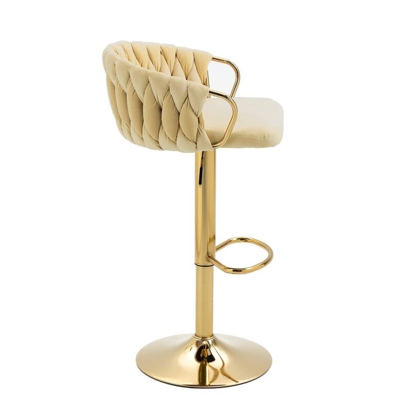Modern Swivel Counter Height Bar Stools Adjustable Counter Stool With Backs