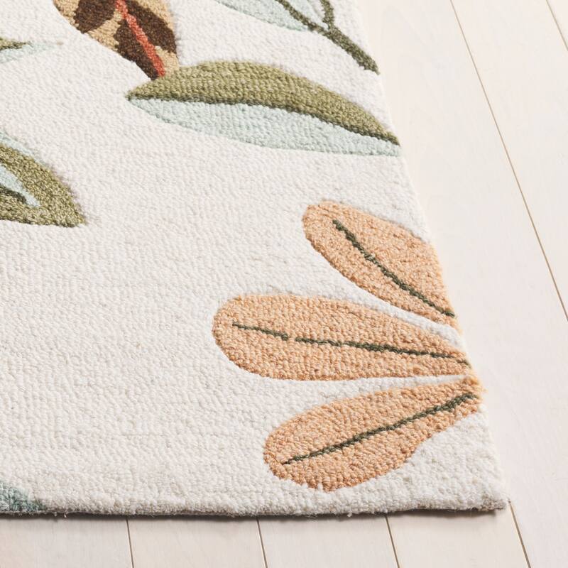 SAFAVIEH Handmade Jardin Annaros Floral Wool Rug