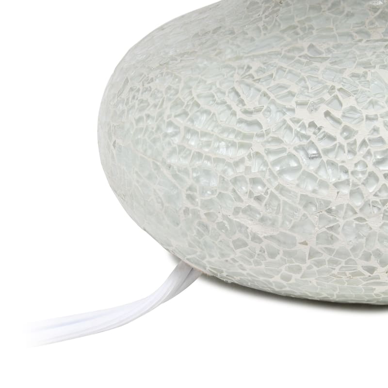 The Curated Nomad Blakey Mosaic Tiled Glass Table Lamp