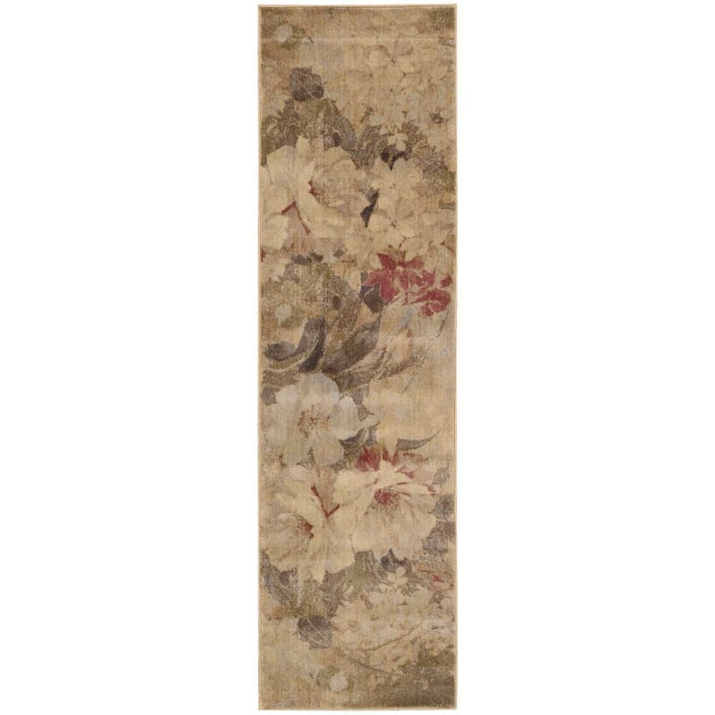 Nourison Somerset Vintage Floral Area Rug - 2' 3" x 8' - Multi - Runner/Rectangle
