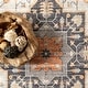 preview thumbnail 7 of 10, Nuloom Cira SpinClean Traditional Vintage Machine Washable Area Rug