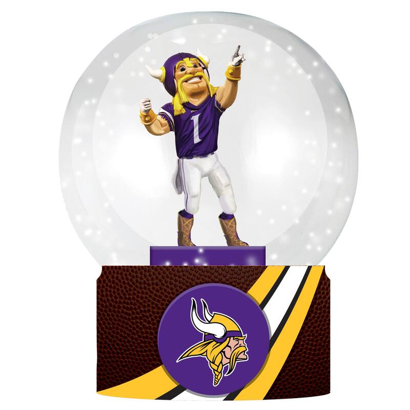 Minnesota Vikings 5 in. Glass Tabletop Snow Globe