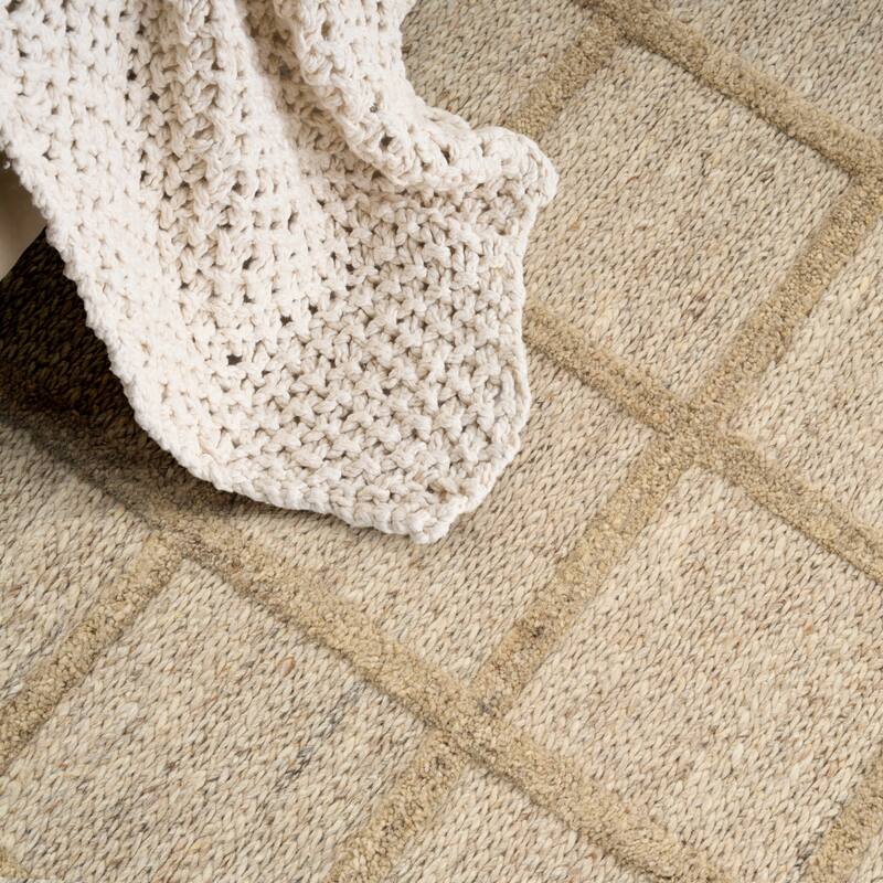 DKNY Pure Framework Indoor only Geometric Area Rug